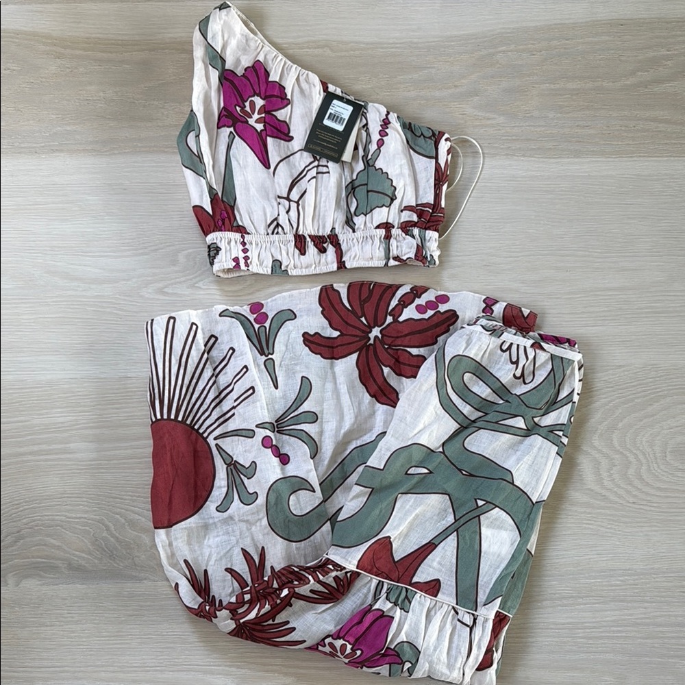Floral Maxi Skirt - Multicolor